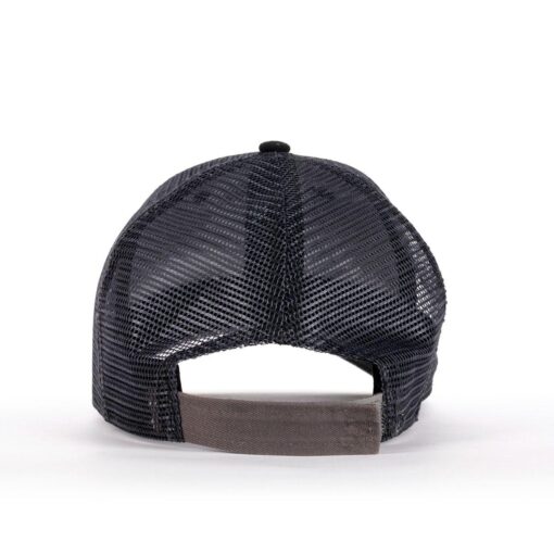 silencer shop leather logo hat back